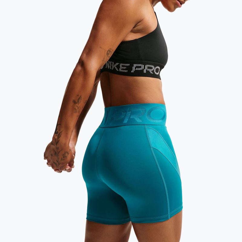Női edző rövidnadrág Nike Pro Sculpt bright spruce/bright spruce 5