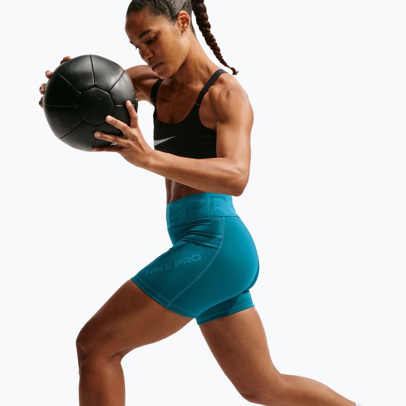 Női edző rövidnadrág Nike Pro Sculpt bright spruce/bright spruce 6