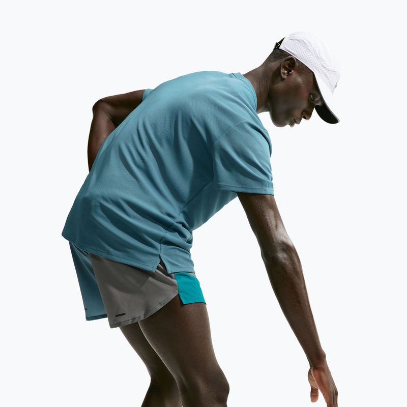 Férfi futó póló Nike Miler Dri-Fit UV smokey blue 6