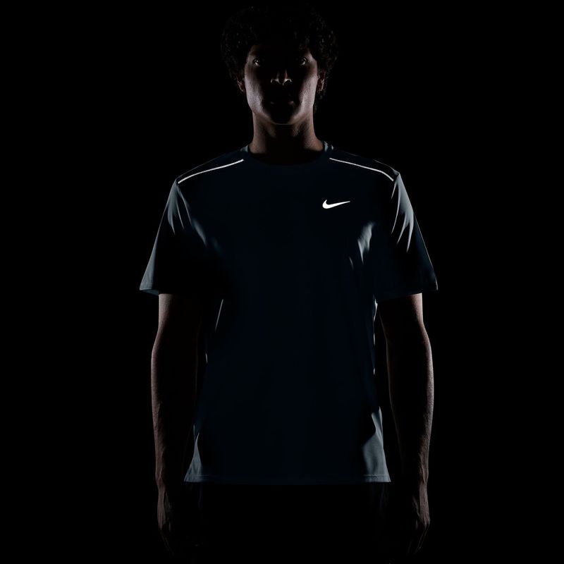 Férfi futó póló Nike Miler Dri-Fit UV smokey blue 7