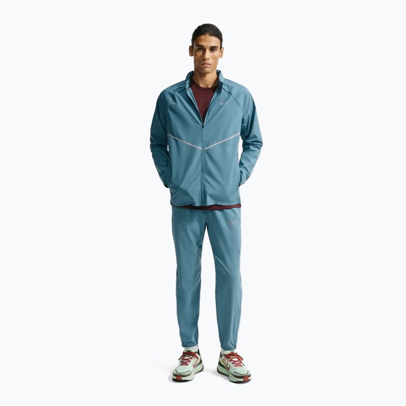 Férfi futókabát Nike Miler Repel UV smokey blue/smokey blue 2