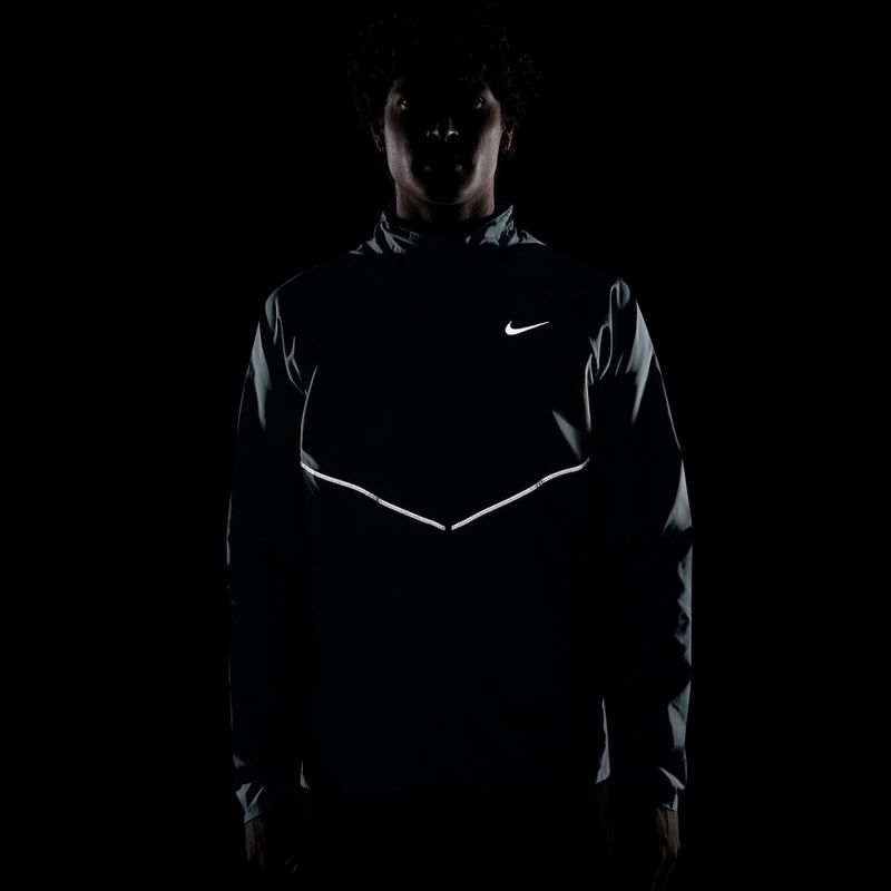 Férfi futókabát Nike Miler Repel UV smokey blue/smokey blue 8