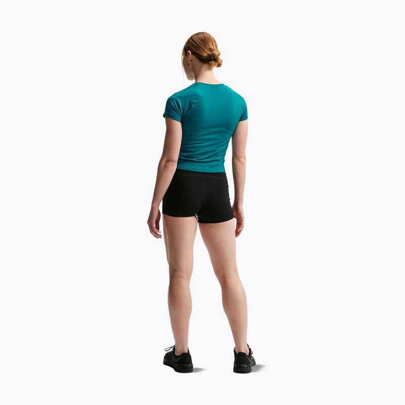 Női edző póló Nike Pro Seamless Dri-Fit SS bright spruce 3