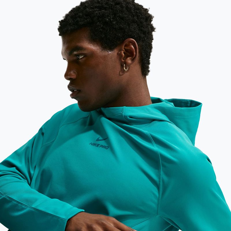 Férfi edzőpulóver Nike Pro energy/bright spruce 5