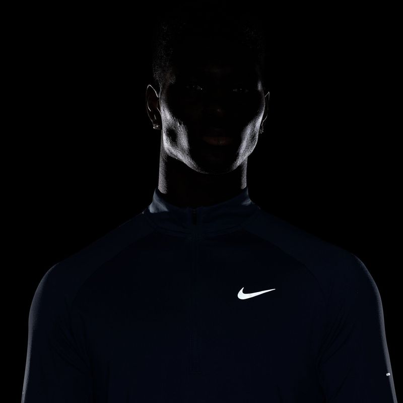 Férfi futópulóver Nike Stride 1/4 Zip Dri-Fit new slate 7