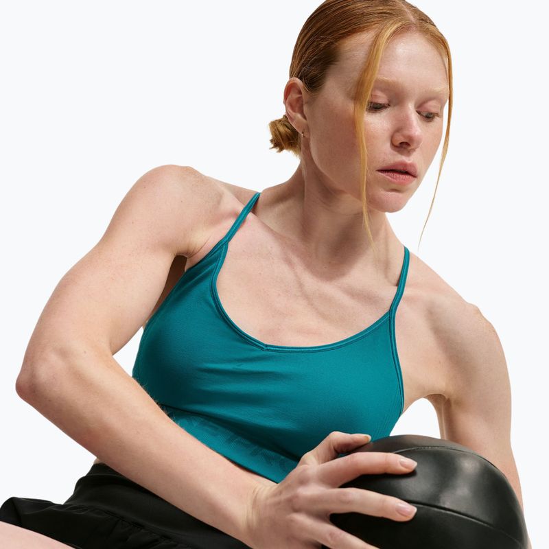 Női melltartó edzésre Nike Pro Seamless Light Support Sports Bra bright spruce 6
