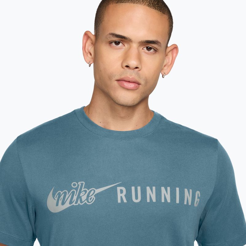 Férfi futó póló Nike Dri-Fit Running T-Shirt smokey blue 3