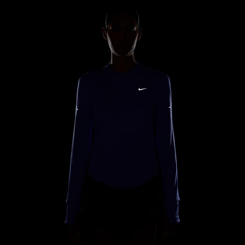 Női hosszú ujjú póló futáshoz Nike Swift Dri-FIT UV LS purple pulse 7