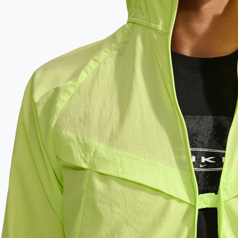 Férfi futókabát Nike Stride Repel UV light lemon twist 8