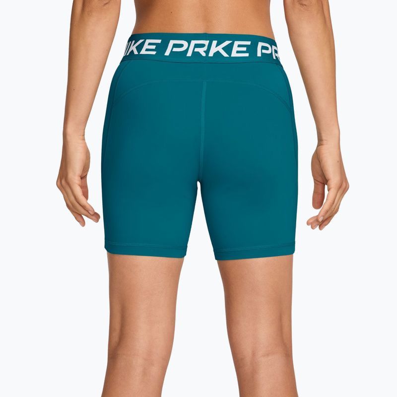 Női rövidnadrág Nike Pro 365 bright spruce/white 2