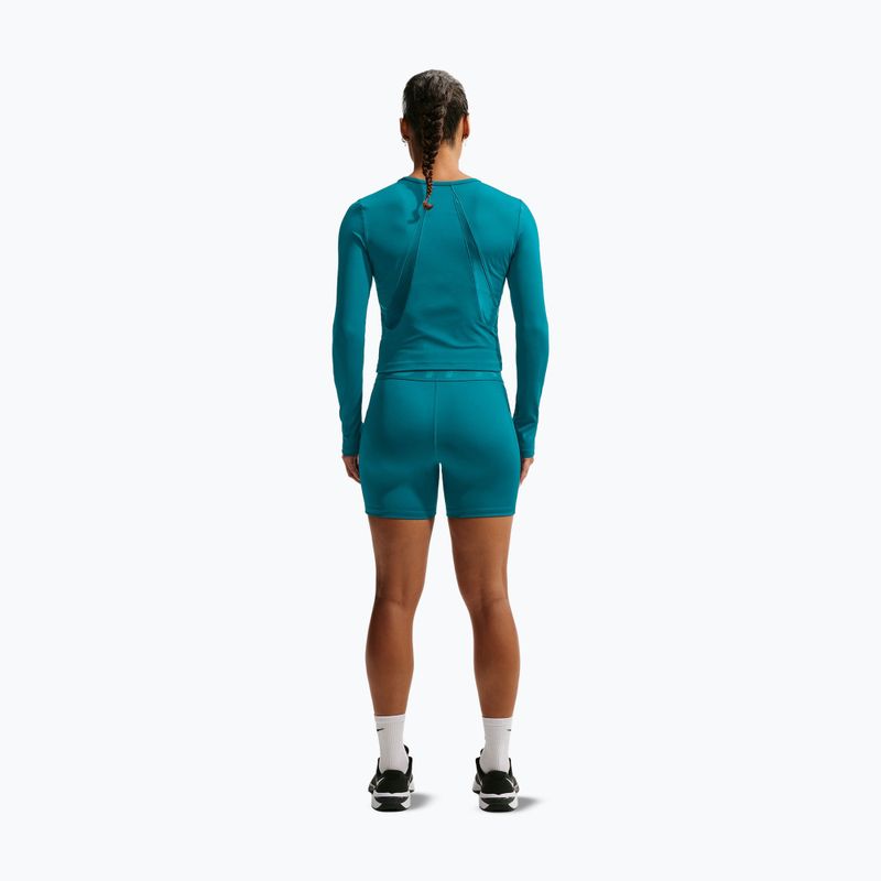 Női edző hosszú ujjú póló Nike Pro Sculpt bright spruce/bright spruce 3