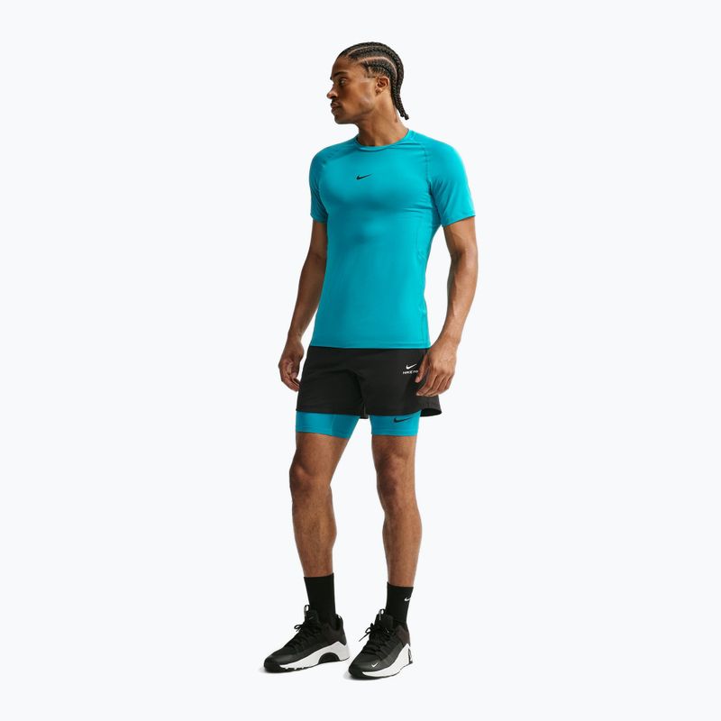 Férfi edző rövidnadrág Nike Pro Dri-Fit Fitness Long energy/black 4