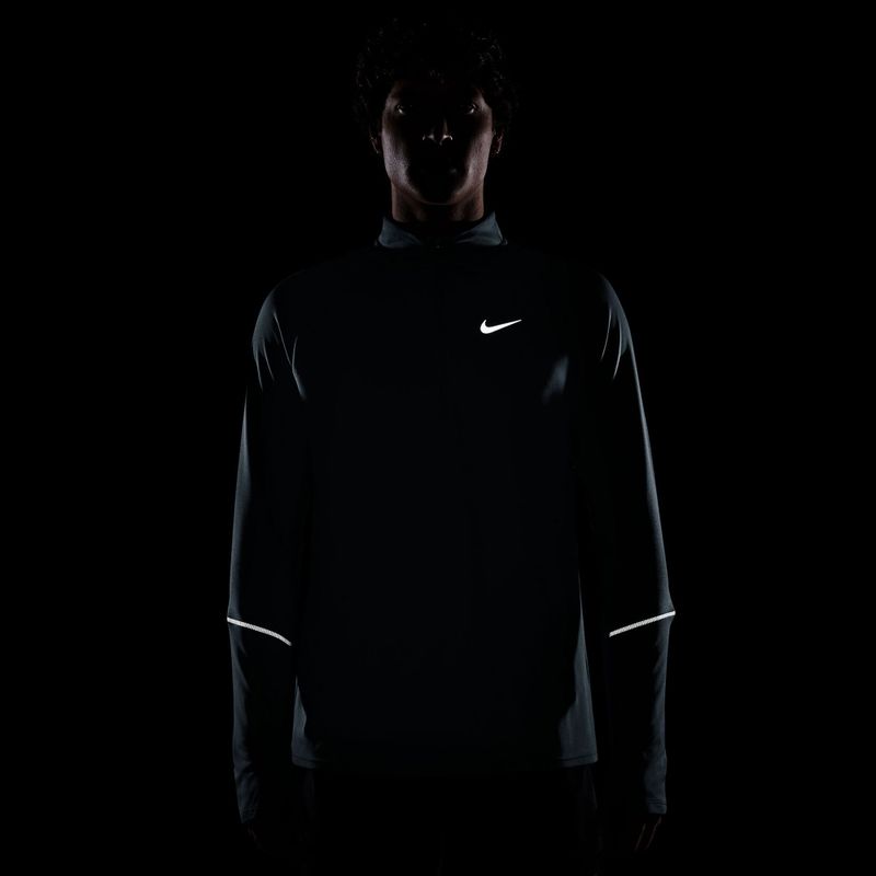 Férfi futópulóver Nike Miler Dri-Fit UV 1/2 Zip smokey blue 4