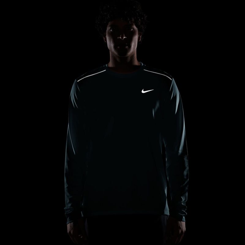 Férfi futó hosszú ujjú póló Nike Miler Dri-Fit UV smokey blue 7