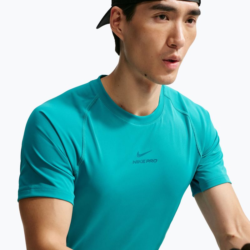 Férfi edző póló Nike Pro Training Dri-Fit energy/bright spruce/bright spruce 4