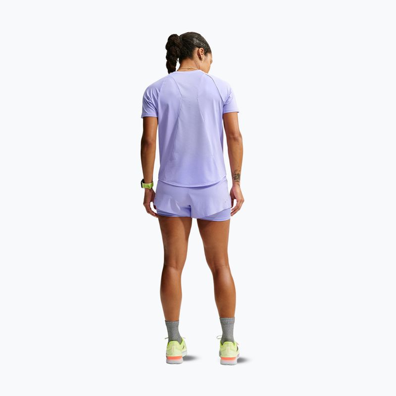 Női futónadrág Nike Swift Mid-Rise 2in1 purple pulse 3