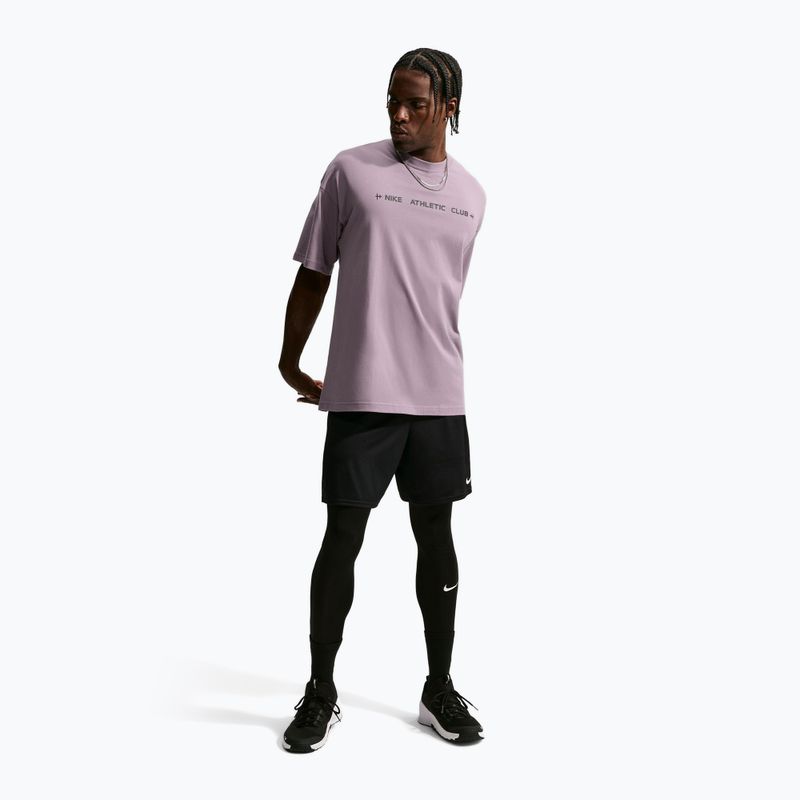 Férfi edző póló Nike N.A.C. purple smoke/black 2