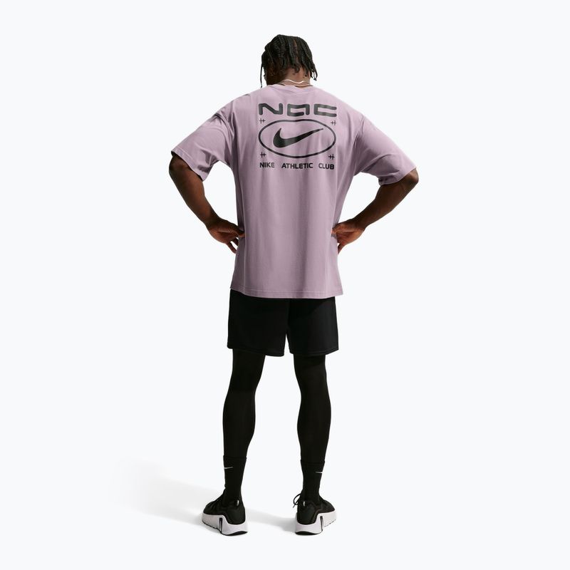Férfi edző póló Nike N.A.C. purple smoke/black 3