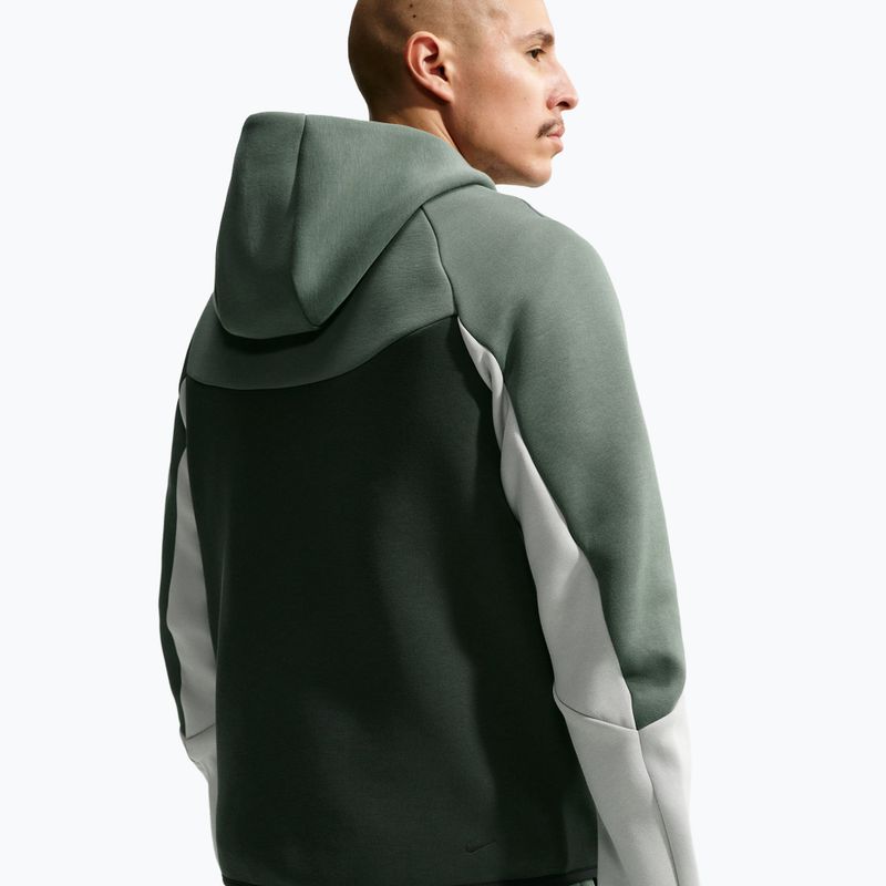 Férfi pulóver Nike Tech Windrunner Full Zip camo green/black spruce/chrome yellow 5