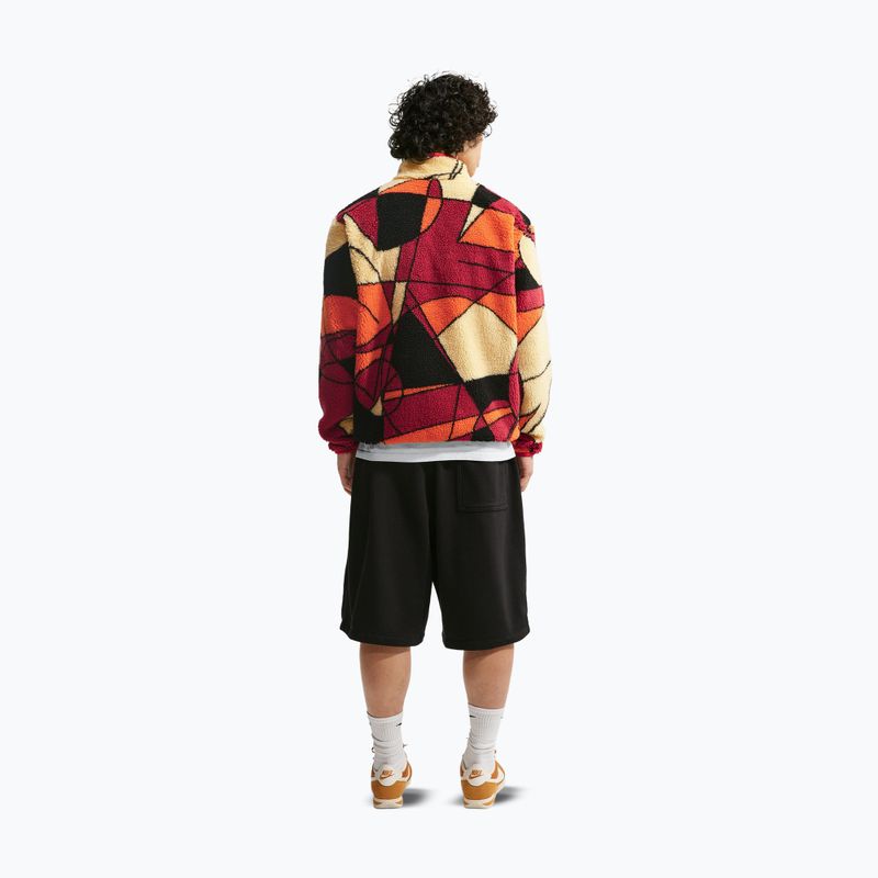 Férfi kabát Nike Club Winterized Full-Zip university red/soft yellow/black 3