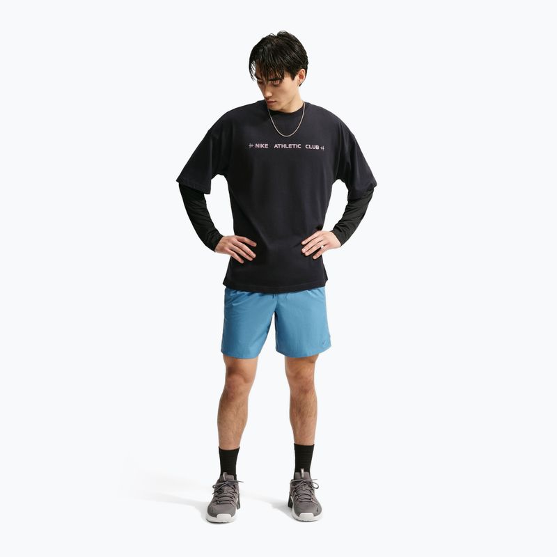 Férfi edző póló Nike N.A.C. black/purple smoke 2