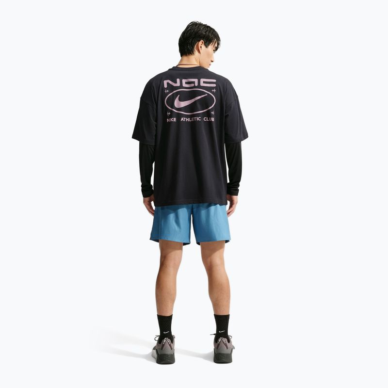 Férfi edző póló Nike N.A.C. black/purple smoke 3