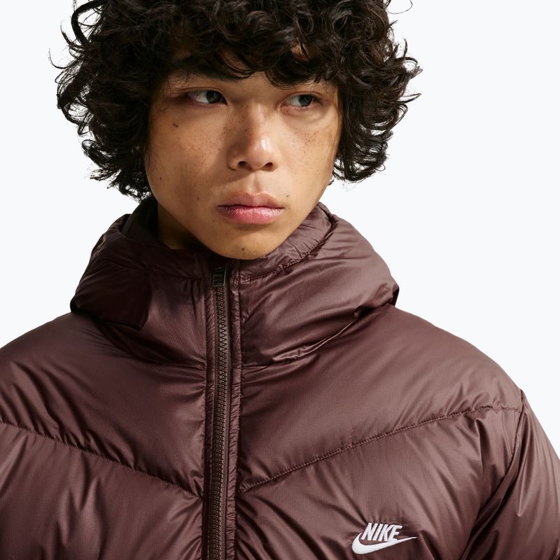 Férfi pehelykabát Nike Windrunner light chocolate/light chocolate/white 6