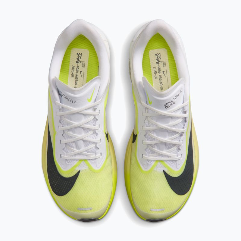 Férfi futócipők Nike Zoom Fly 6 white/lemon venom/anthracite 3