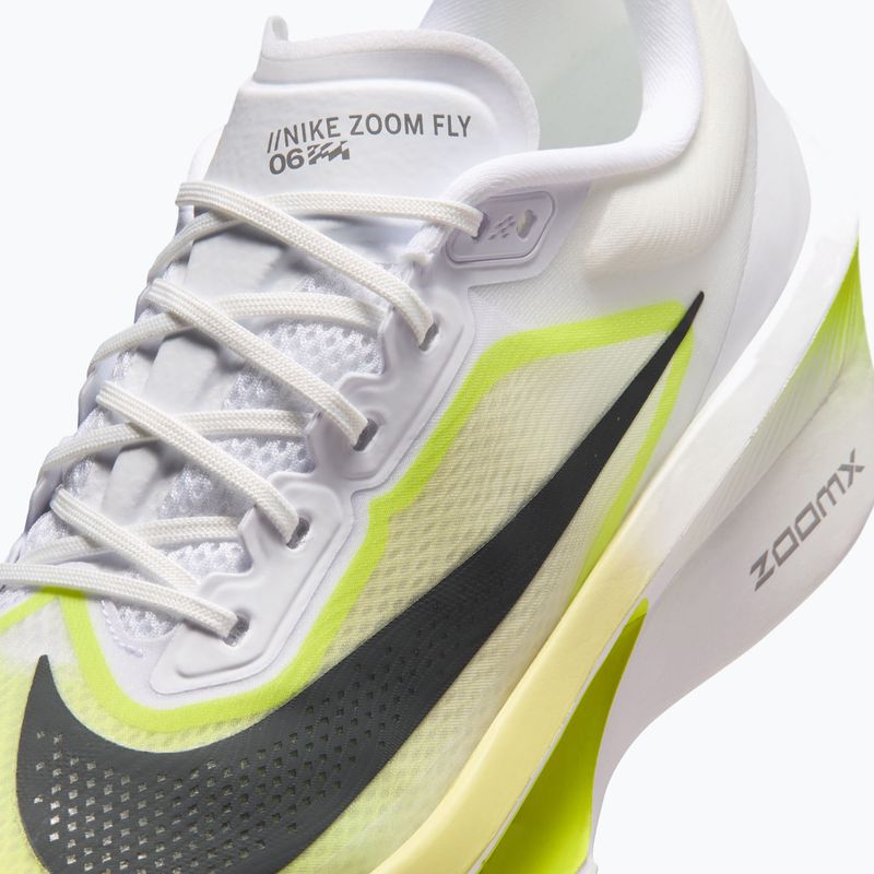 Férfi futócipők Nike Zoom Fly 6 white/lemon venom/anthracite 5