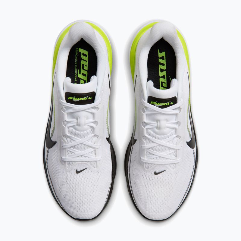 Férfi futócipők Nike Pegasus 42 white/lemon venom/white/black 4