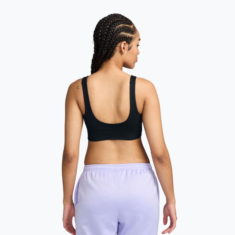 Női melltartó edzésre Nike One black/white 2
