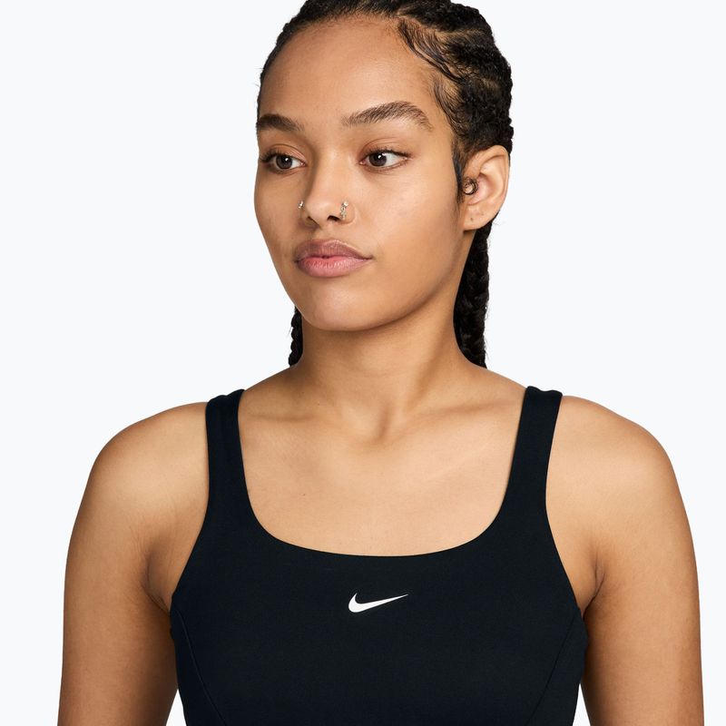 Női melltartó edzésre Nike One black/white 3