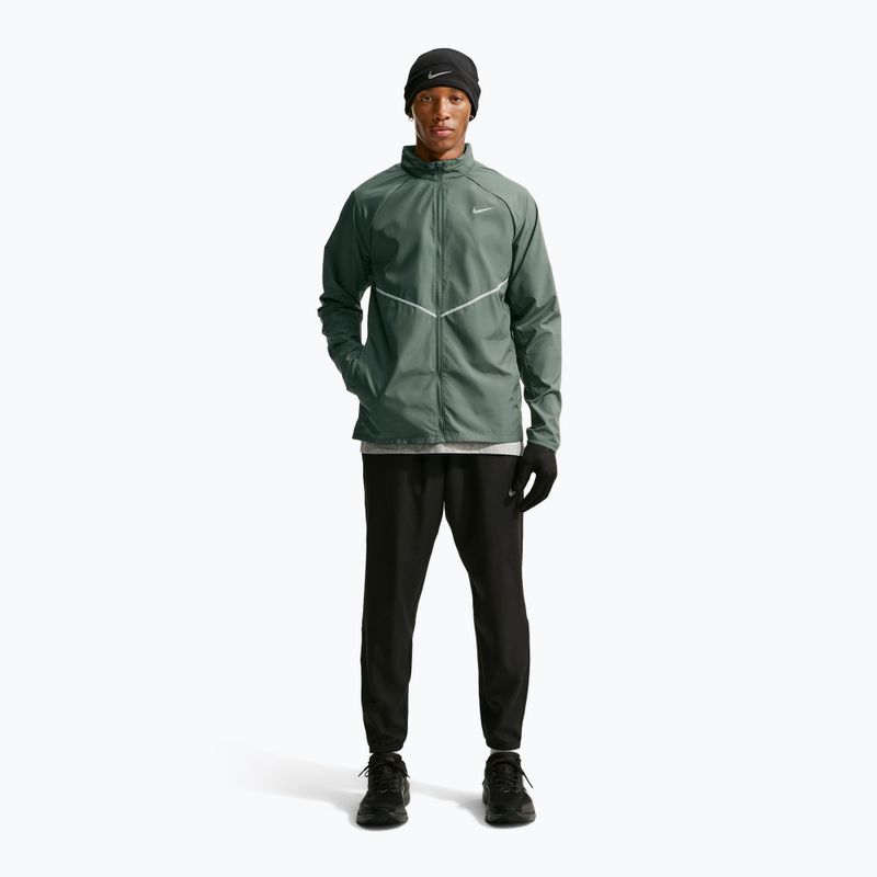 Férfi futókabát Nike Miler Repel UV camo green/camo green 2