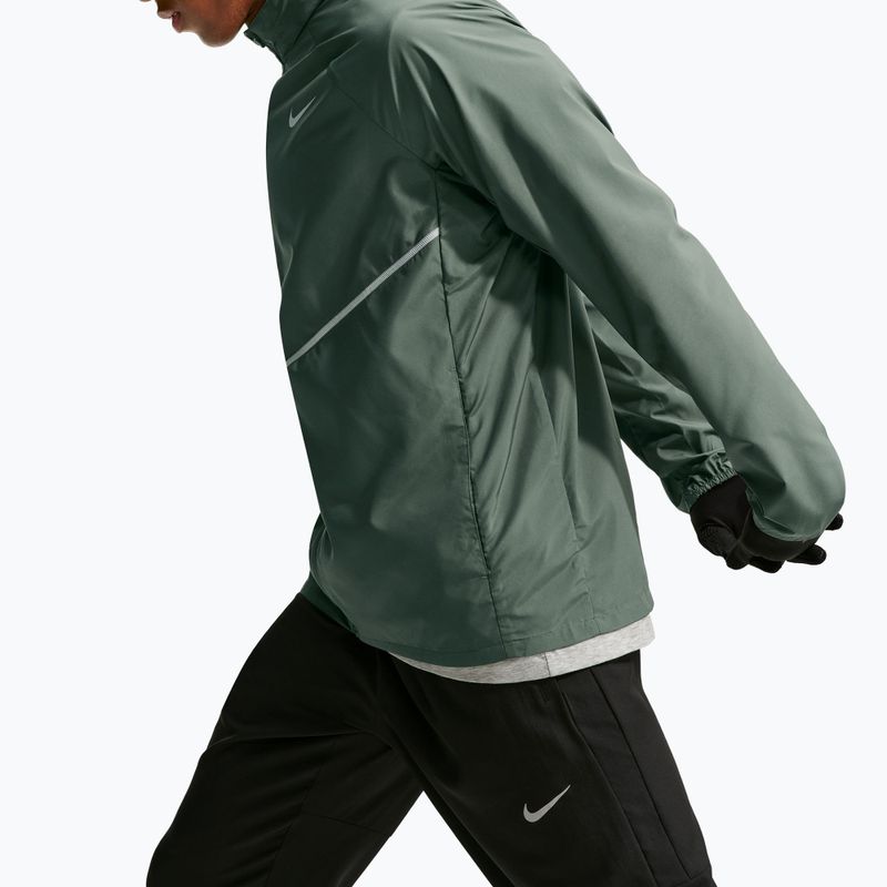Férfi futókabát Nike Miler Repel UV camo green/camo green 6