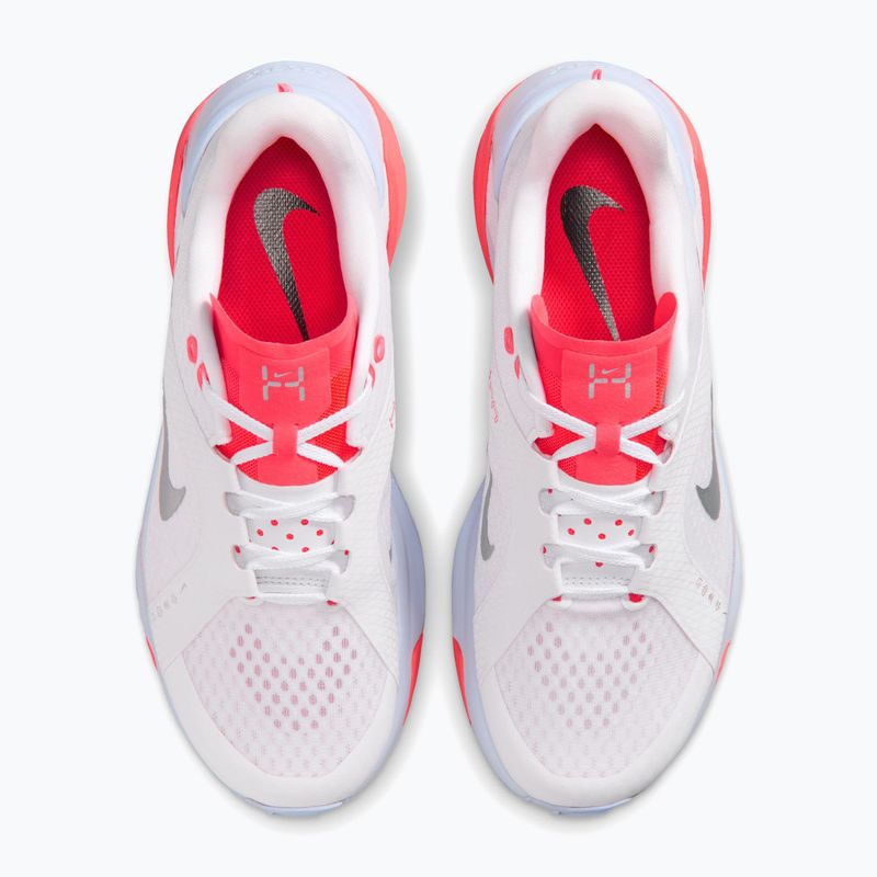 Női edzőcipők Nike Hybrid RN white/laser crimson/metallic silver 3