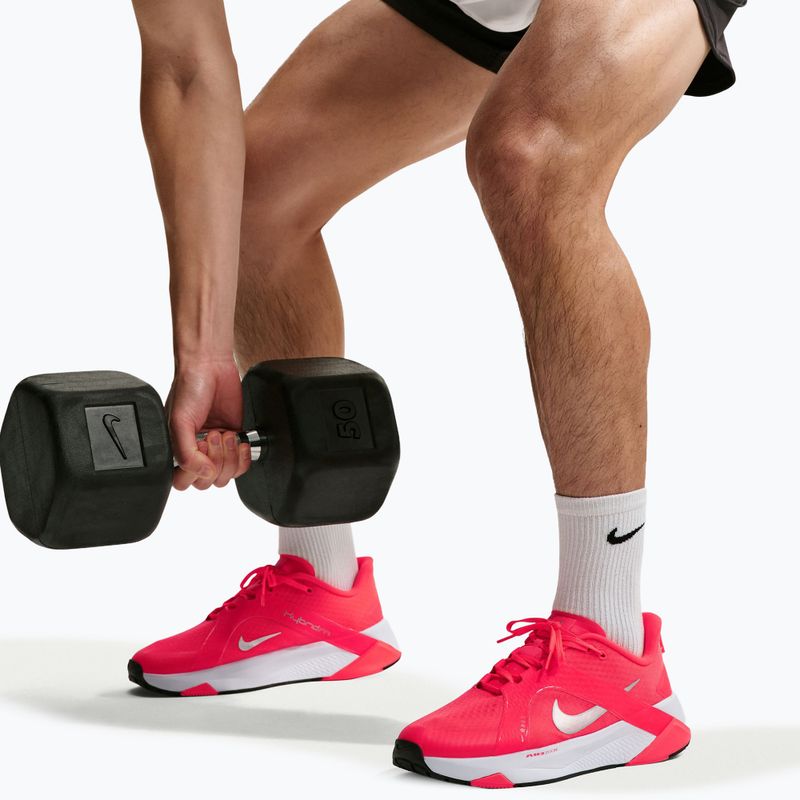 Férfi edzőcipők Nike Hybrid RN laser crimson/metallic silver 7