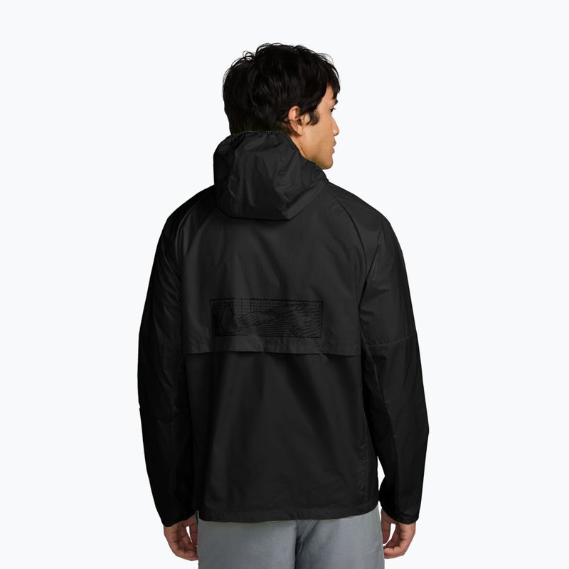 Férfi futókabát Nike Miler Therma-Fit Repel Winterized black/black 2
