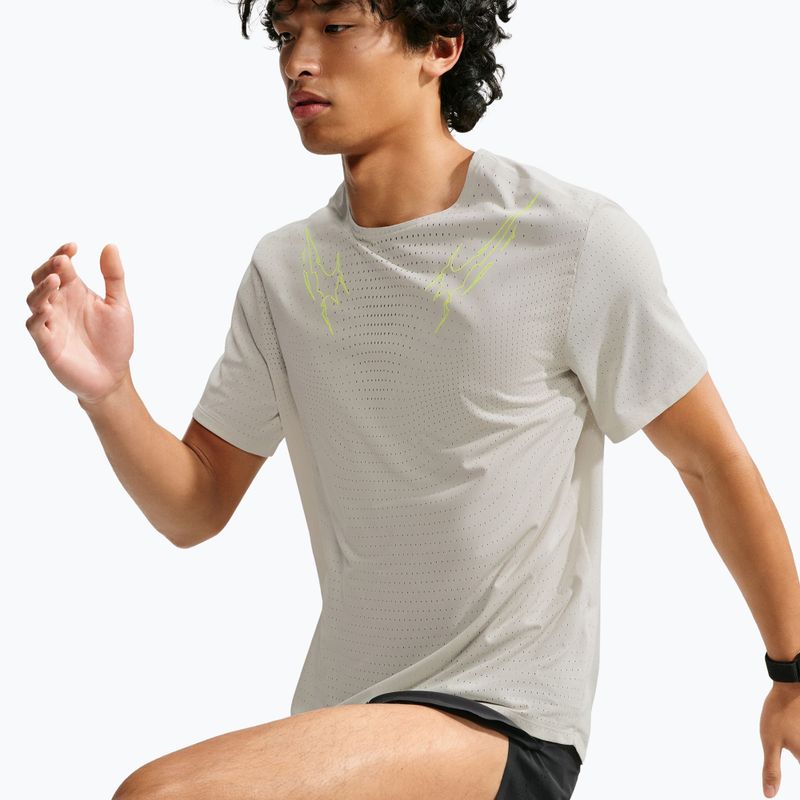 Férfi futó póló Nike AeroSwift Dri-Fit ADV light bone 5