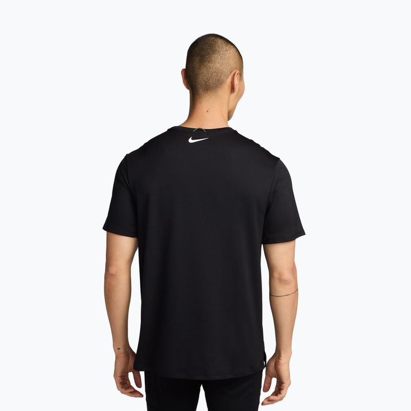 Férfi futó póló Nike Miler black 2
