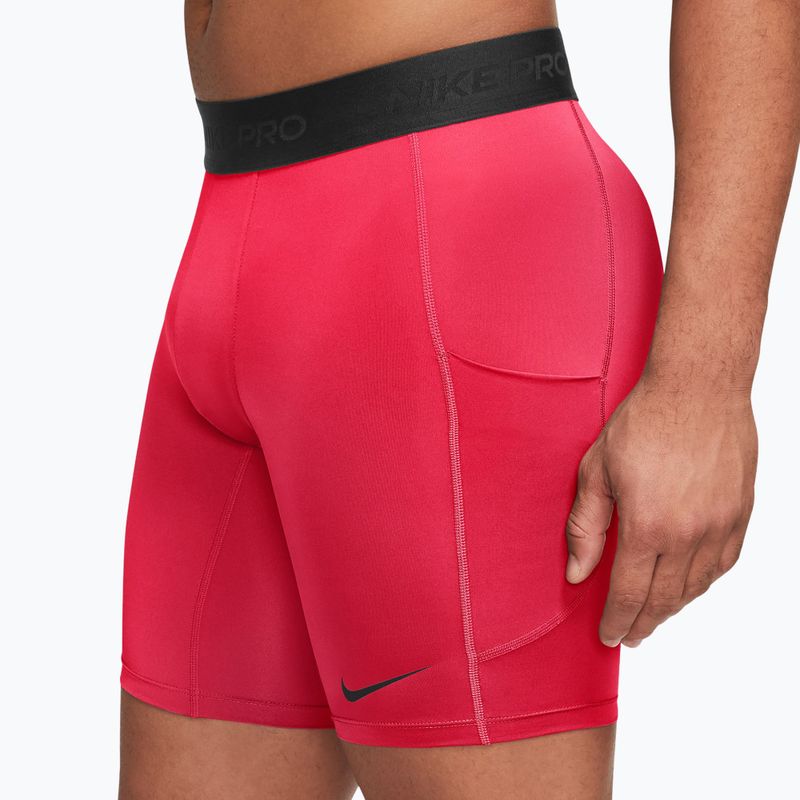 Férfi edző rövidnadrág Nike Pro Dri-Fit Fitness Long laser crimson/black 3