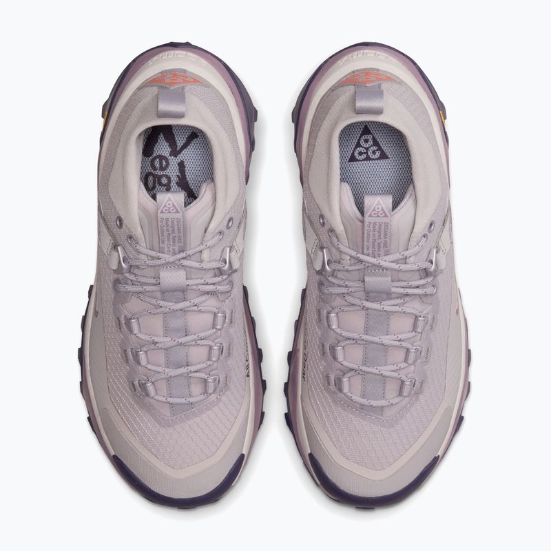 Nike ACG Zegama Hike női túracipő ezüst lila/lila dinasztia/ibolya por 3