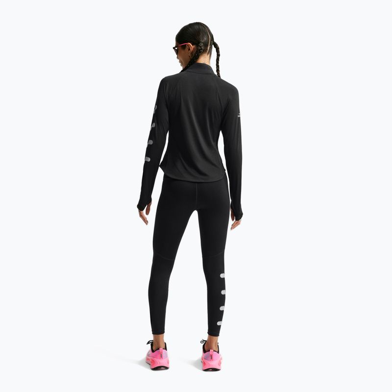 Női hosszú ujjú póló futáshoz Nike Tempo Flash black 3