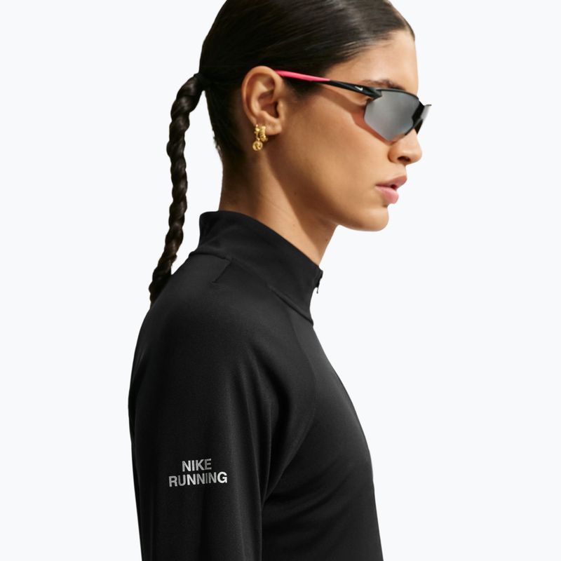 Női hosszú ujjú póló futáshoz Nike Tempo Flash black 6