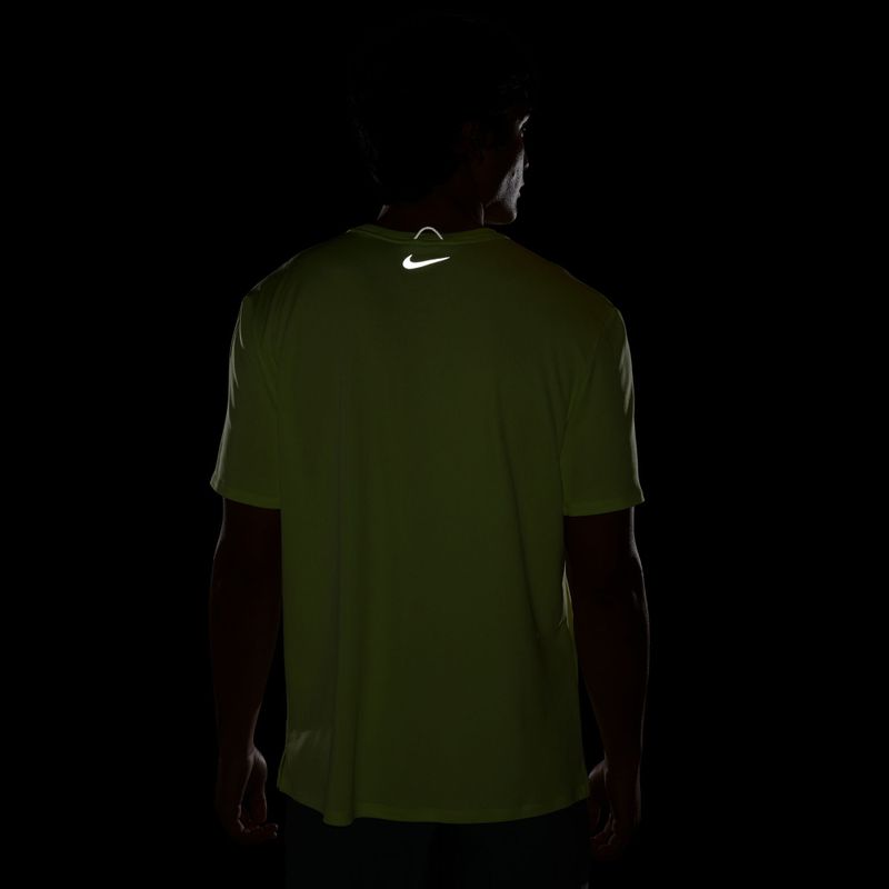 Férfi futó póló Nike Miler light lemon twist 7