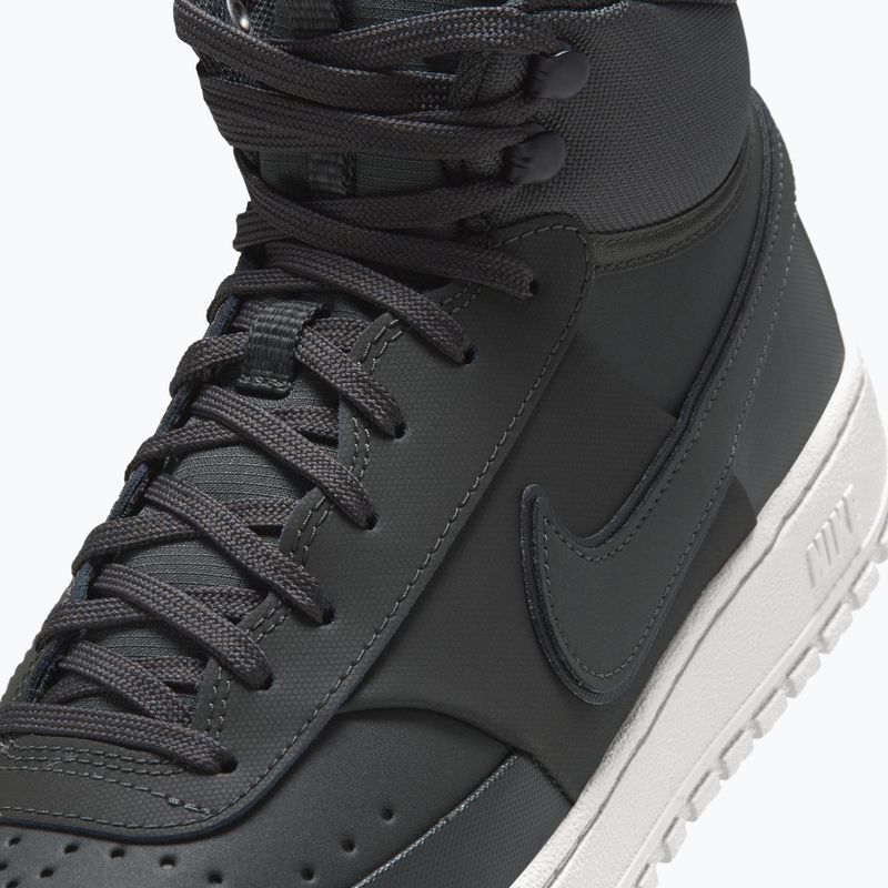Férfi cipők Nike Court Vision Mid Winter newsprint/light bone/off noir/newsprint 5