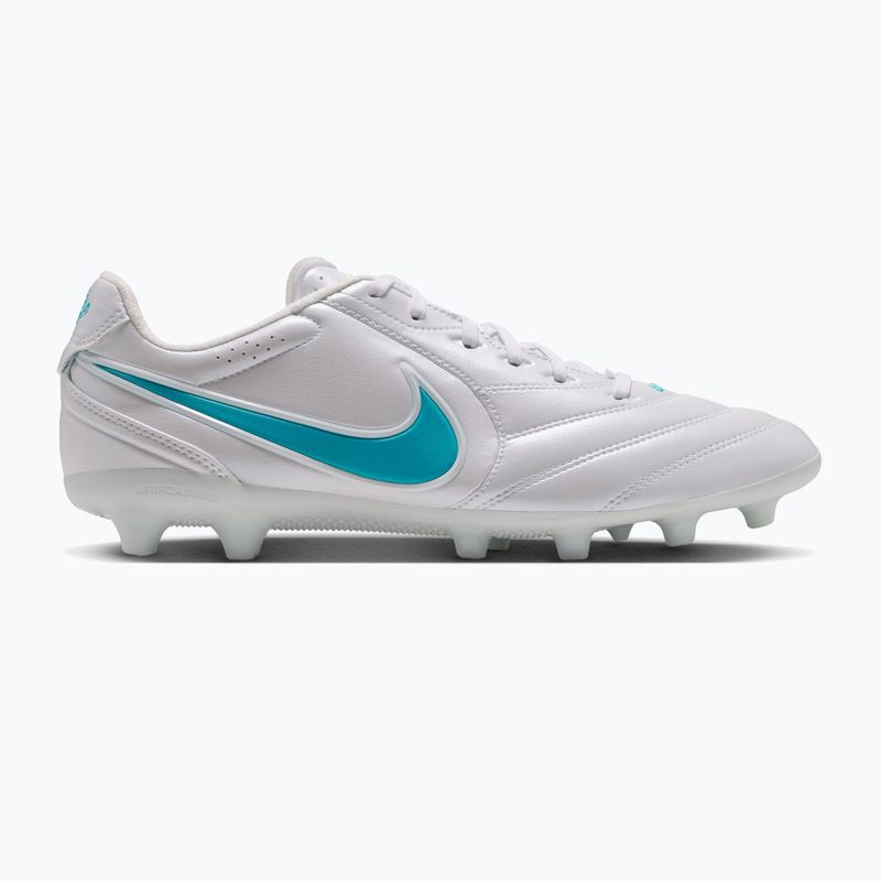 Férfi focicipők Nike Tiempo Ligera Pro AG white/white/dusty cactus