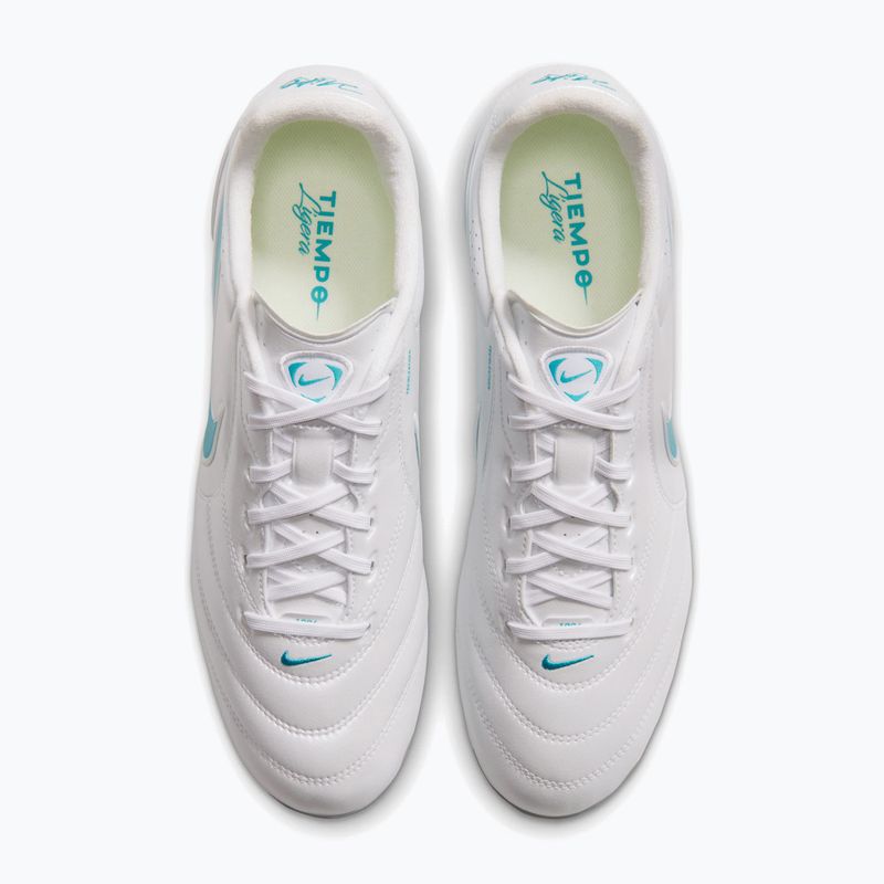 Férfi focicipők Nike Tiempo Ligera Pro AG white/white/dusty cactus 3