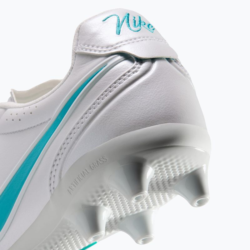 Férfi focicipők Nike Tiempo Ligera Pro AG white/white/dusty cactus 5
