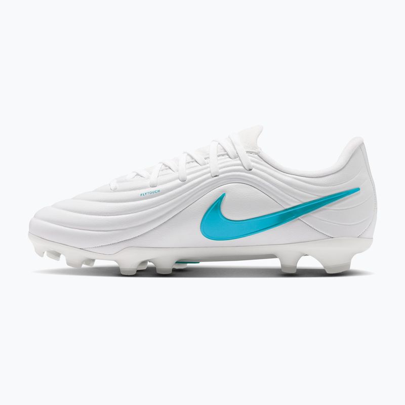 Gyermek focicipők Nike Tiempo Maestro Academy Jr FG/MG white/white/dusty cactus 2