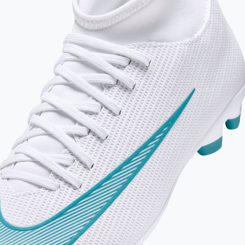 Gyermek focicipők Nike Mercurial Superfly 11 Club Jr MG white/dusty cactus 5